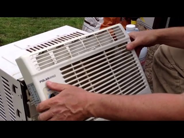 AC servicing- window