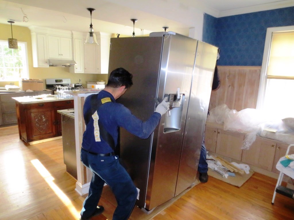 Refrigerator installation