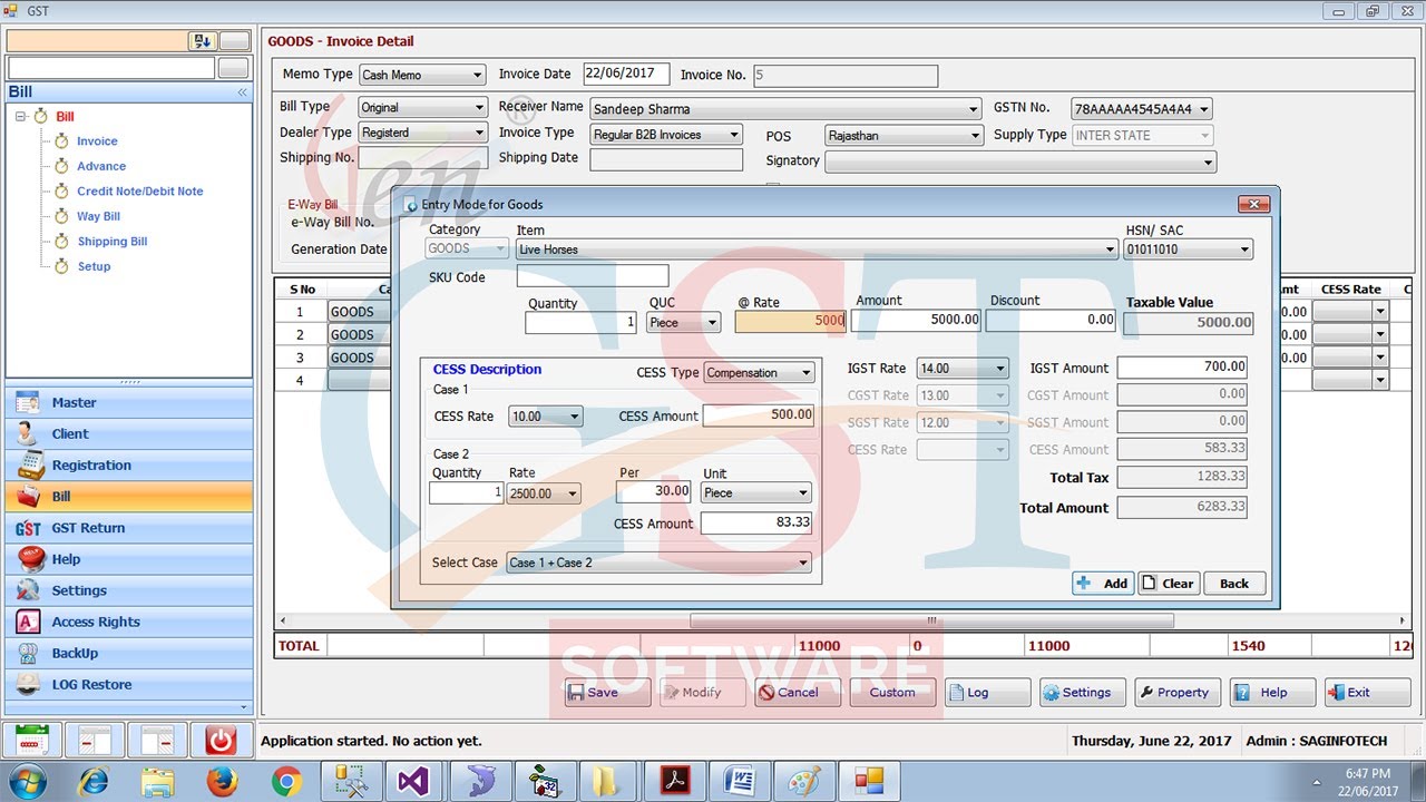 Online GST Billing