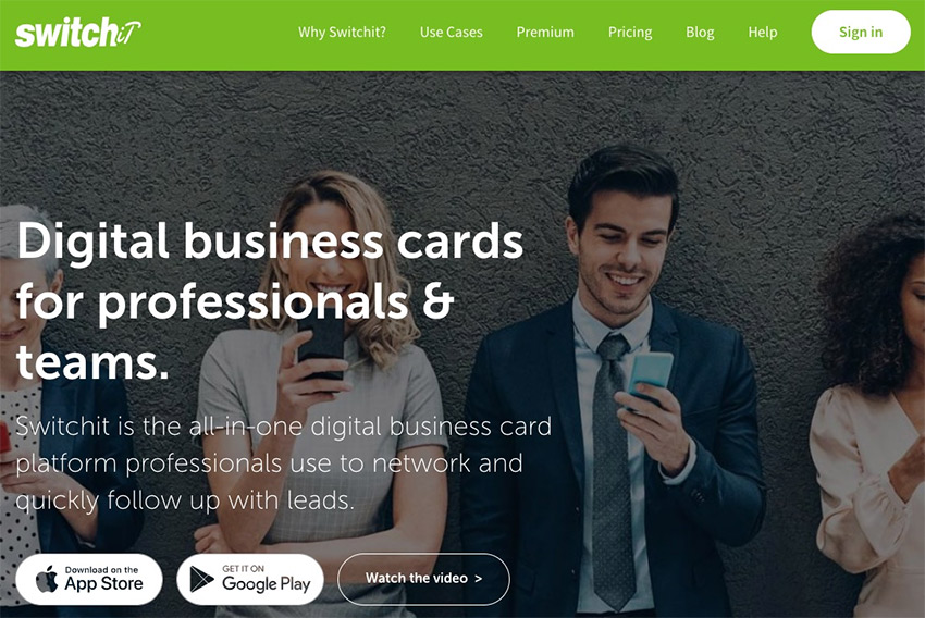 Digital Visting Card Website